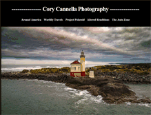 Tablet Screenshot of corycannellaphotography.com